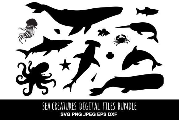 Download Sea Animals Png Jpeg Eps Set - Sea animals png Collection