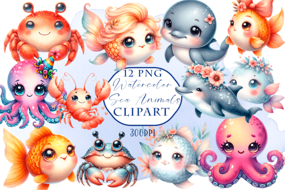 Download Sea Animals Clipart - Sea Animals Png - Sea animals png Collection
