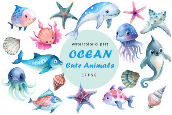 Download Ocean Animals Clipart. Sea Animals Png - Sea animals png Collection